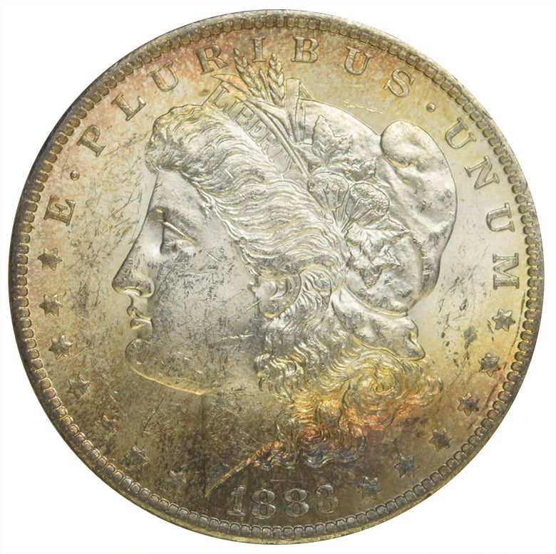 1883-O Morgan Dollar . . . . Select BU+ Color!