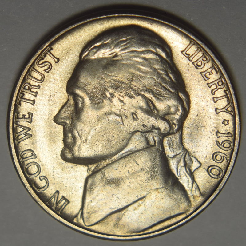 1960-D Jefferson Nickel . . . . Brilliant Uncirculated