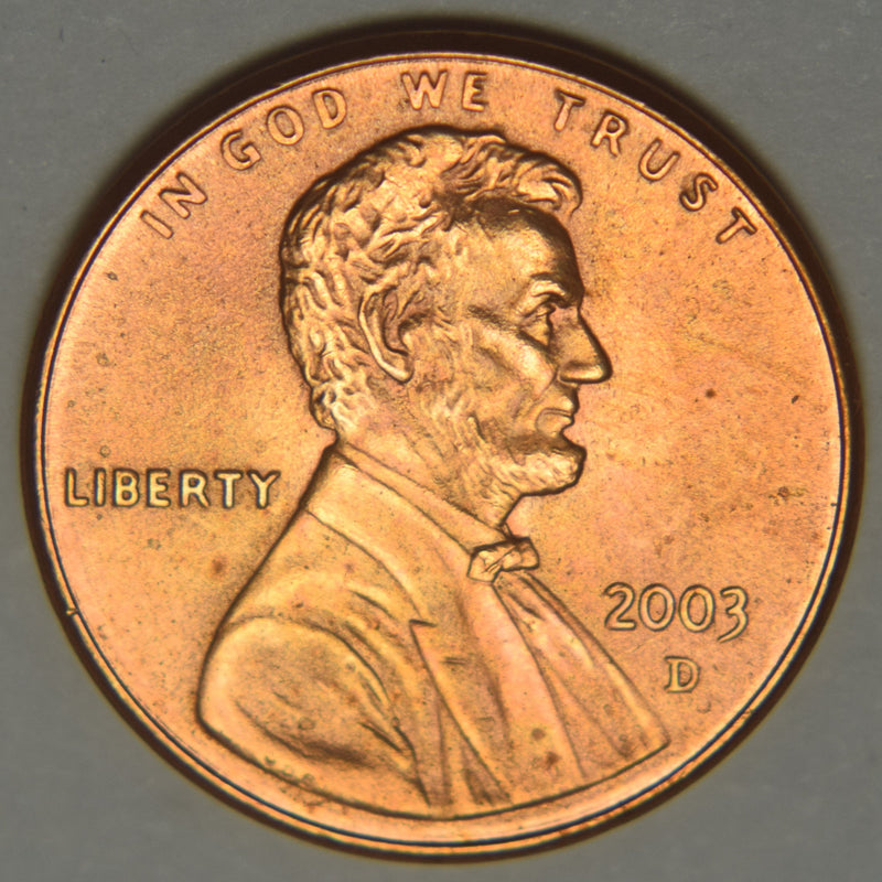2003-D Lincoln Cent . . . . Brilliant Uncirculated