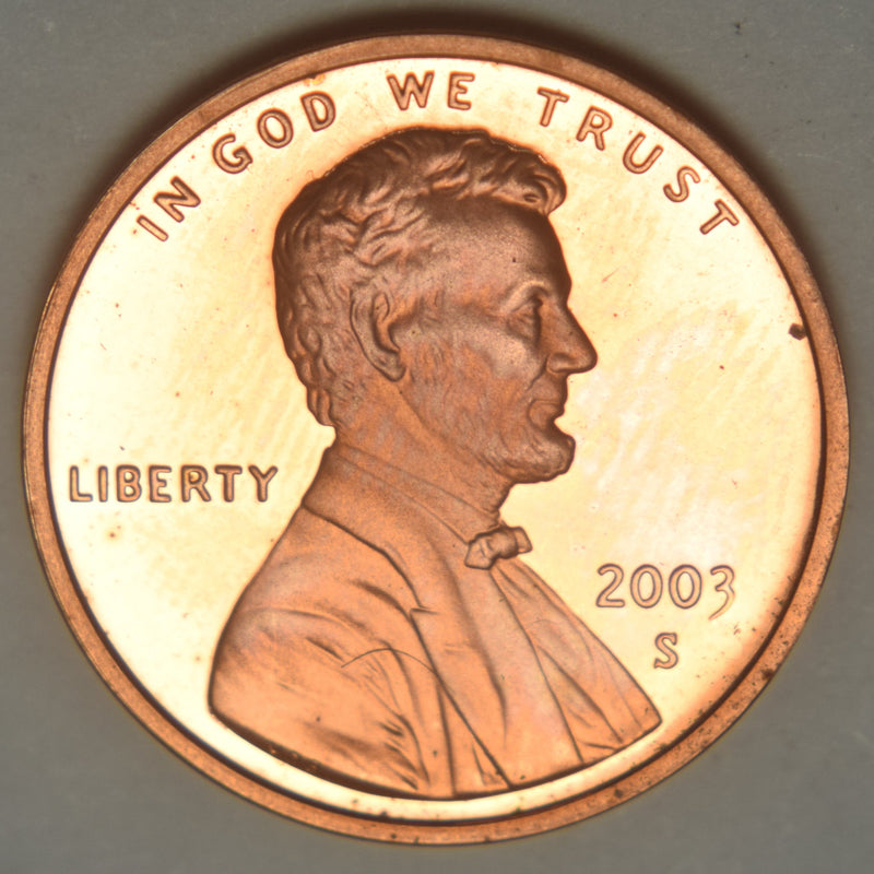 2003-S Lincoln Cent . . . . Gem Brilliant Proof