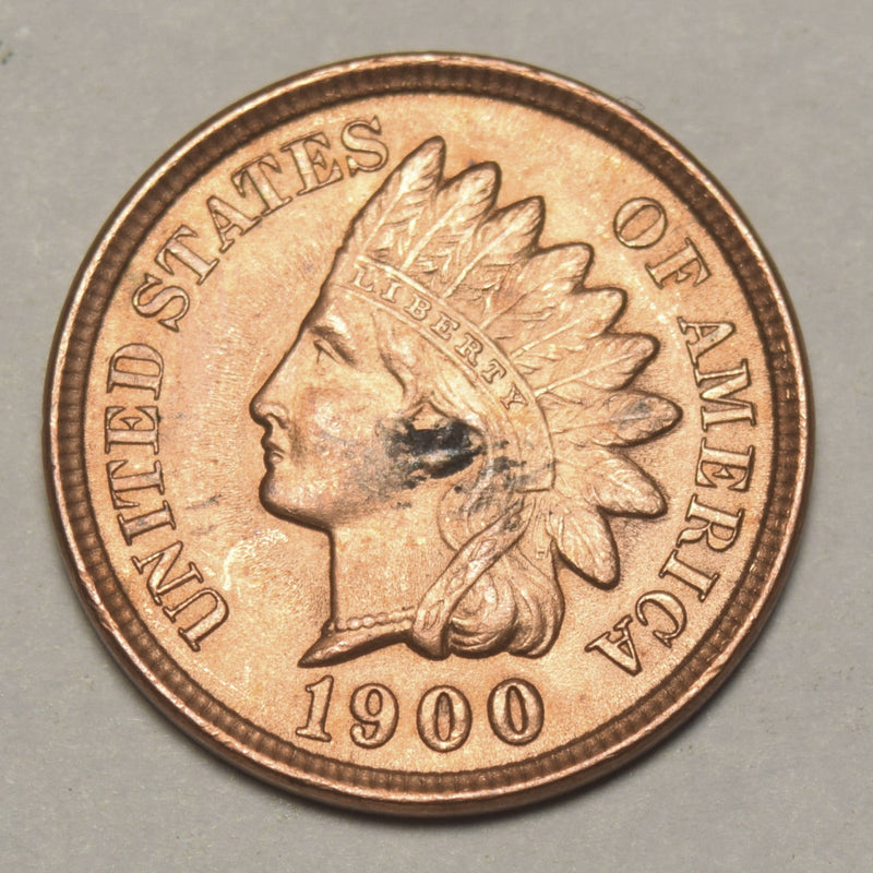 1900 Indian Cent . . . . Choice BU Red