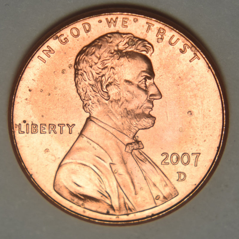 2007-D Lincoln Cent . . . . Brilliant Uncirculated