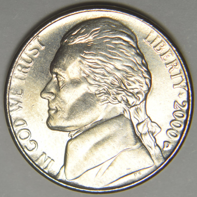 2000-D Jefferson Nickel . . . . Brilliant Uncirculated