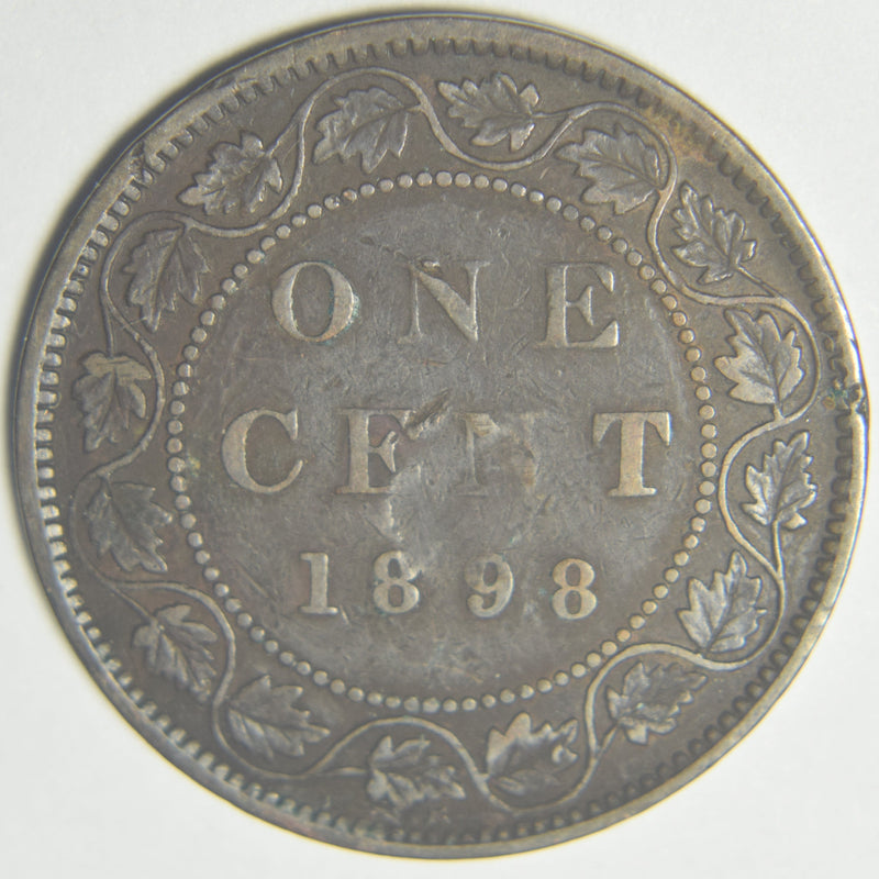 1898-H Canadian Cent . . . . Very Fine