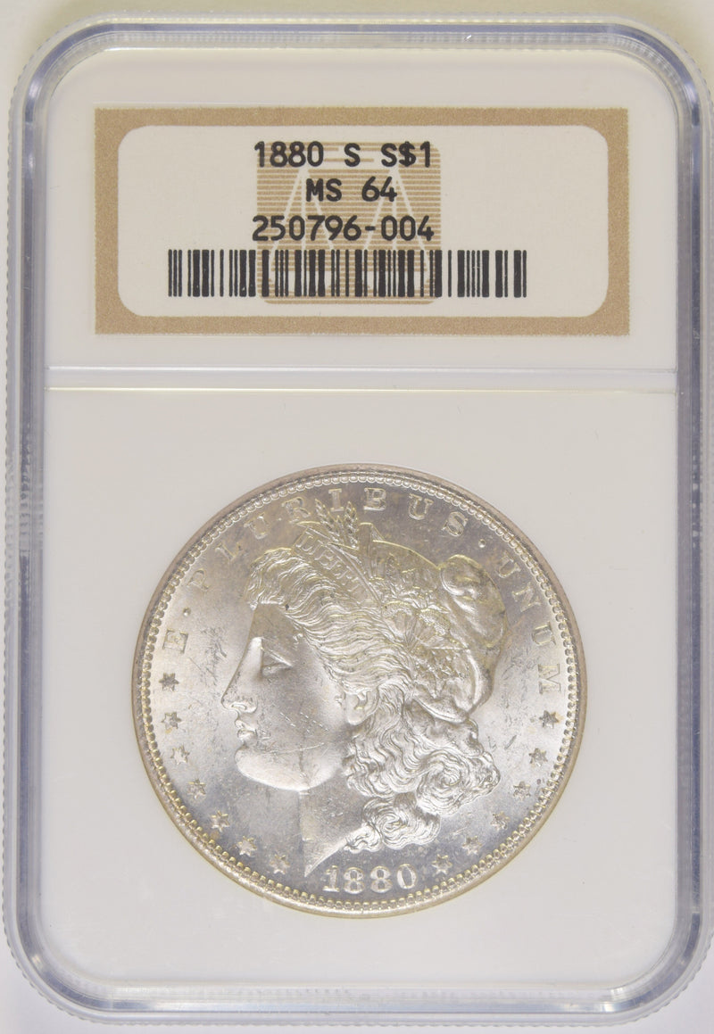 1880-S Morgan Dollar . . . . NGC MS-64