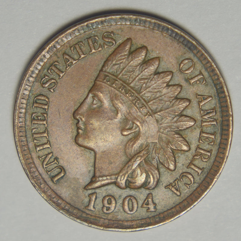 1904 Indian Cent . . . . Choice Uncirculated Brown