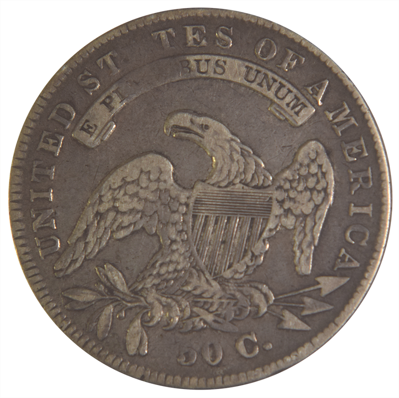 1834 Small Date Bust Half . . . . Extremely Fine