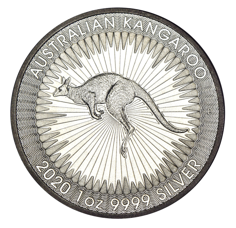 2020 Silver Australian Kangaroo . . . . Gem BU 1 oz. Silver
