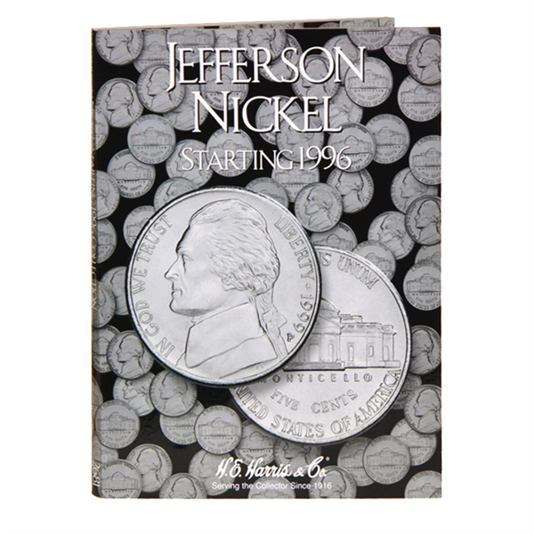 Jefferson Nickel Harris Coin Folder . . . . (1996 to date)