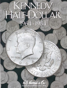 Kennedy Half Harris Coin Folder . . . . (1964 to 1984)