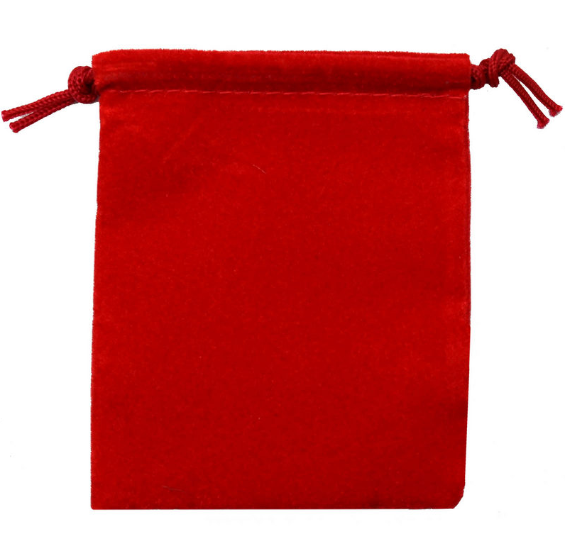 10x Red Velvet Bag